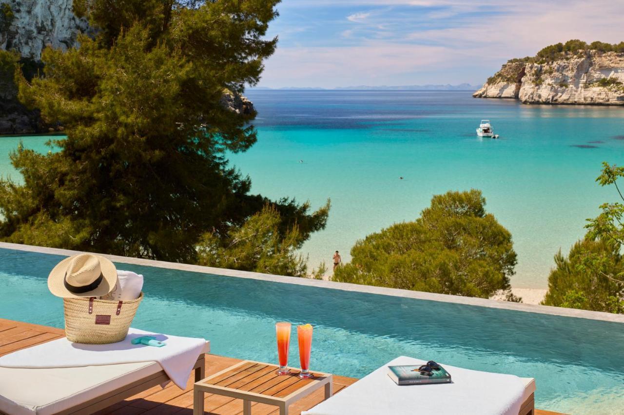 Отель Melia Cala Galdana Кала-Галдана Экстерьер фото View from the pool