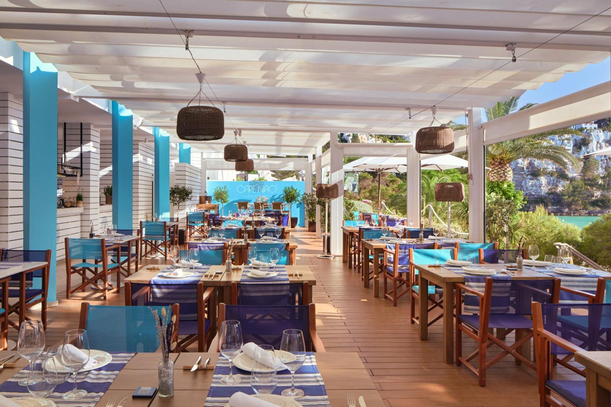Отель Melia Cala Galdana Кала-Галдана Экстерьер фото Restaurant