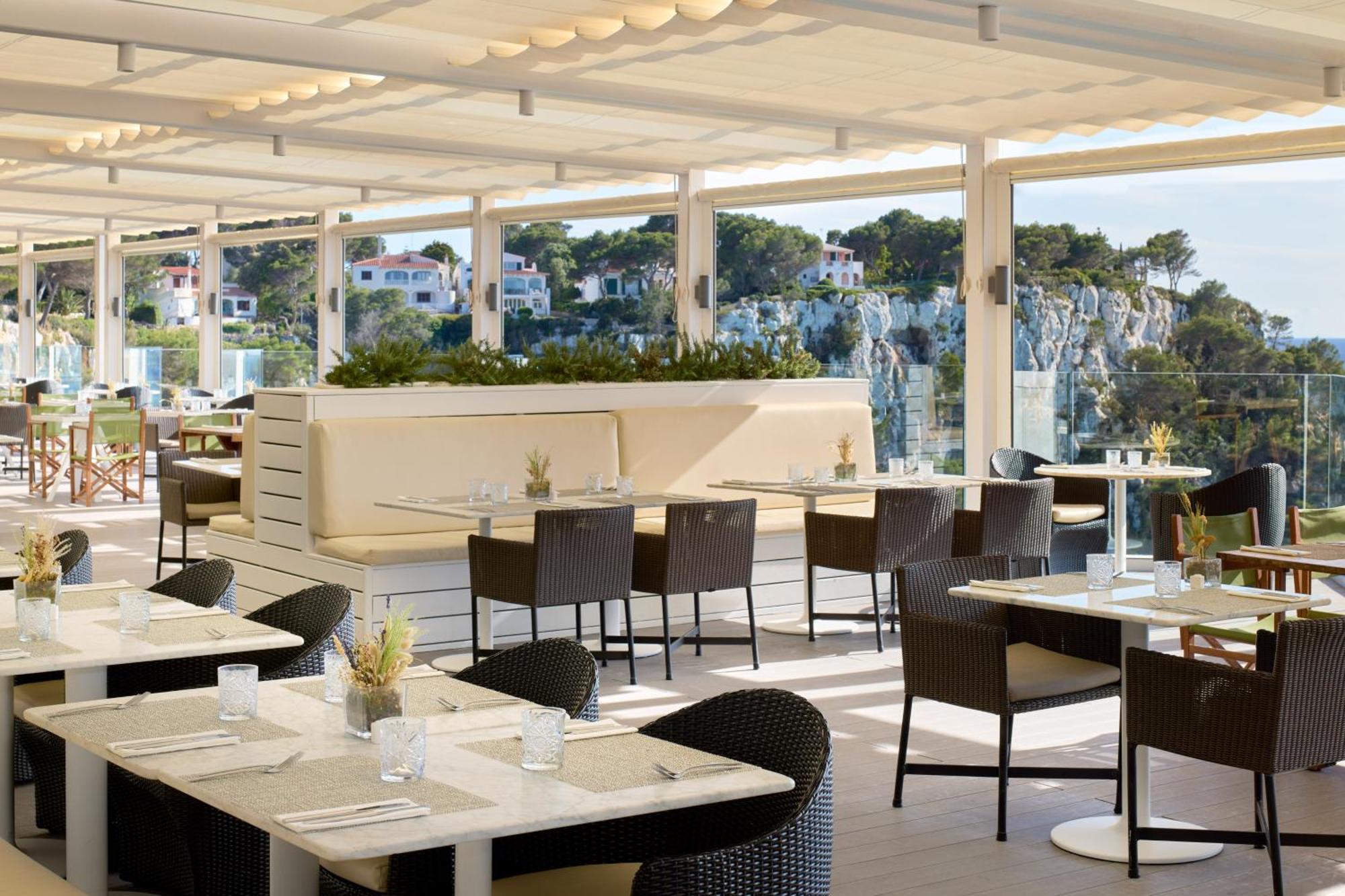 Отель Melia Cala Galdana Кала-Галдана Экстерьер фото Restaurant
