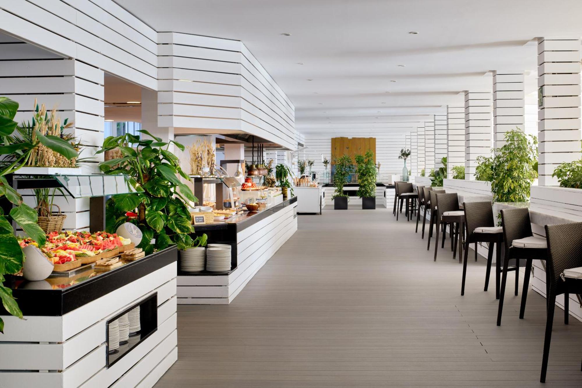 Отель Melia Cala Galdana Кала-Галдана Экстерьер фото The restaurant