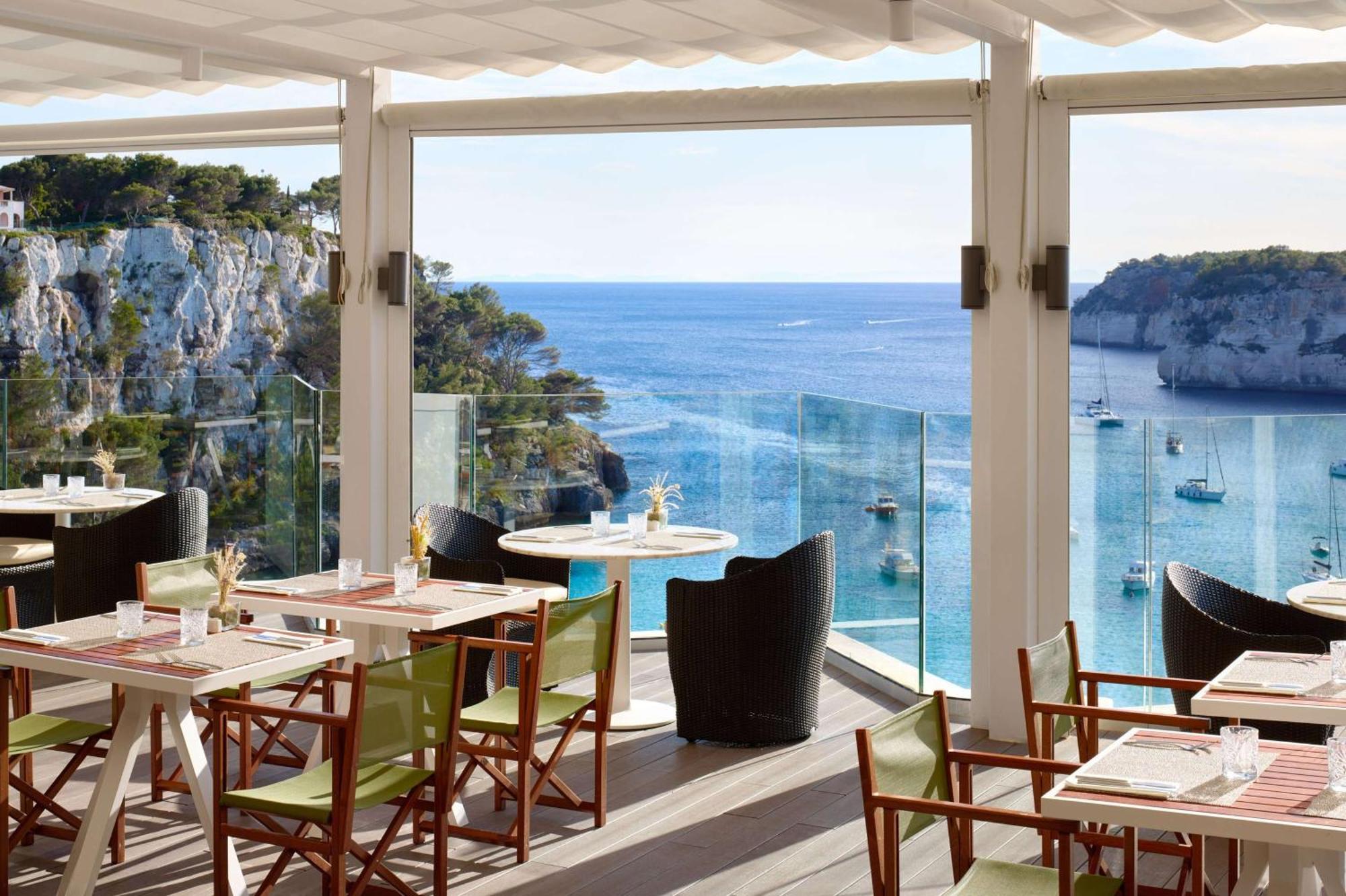 Отель Melia Cala Galdana Кала-Галдана Экстерьер фото Restaurant
